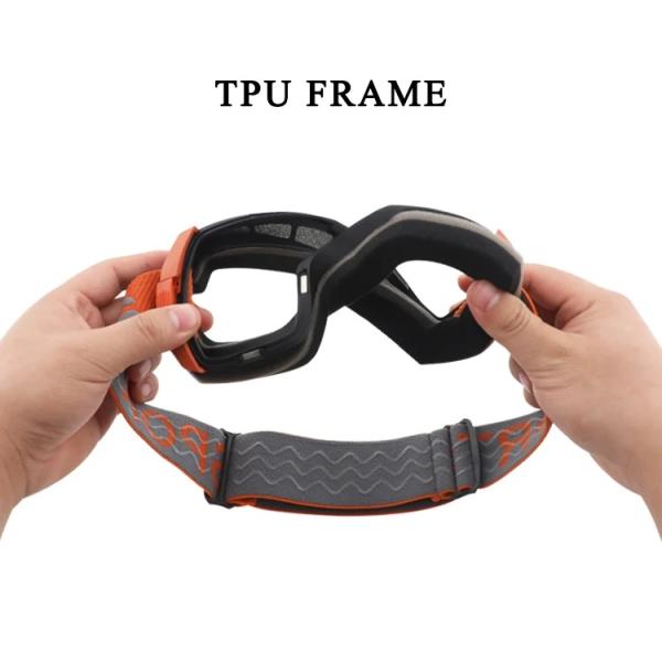 OEM Ski Snowboard Goggles with Customizable Design and Anti-fog/UV400 Protection