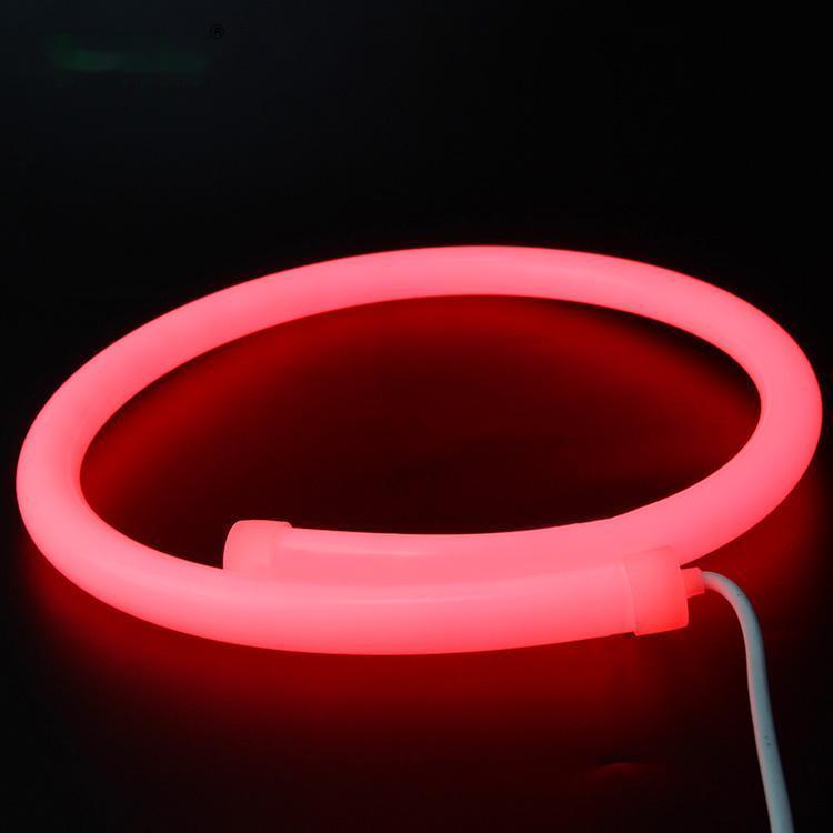 Flexible D30mm LED Neon Tube 360° Glow Neon Light Strip for Custom Display 