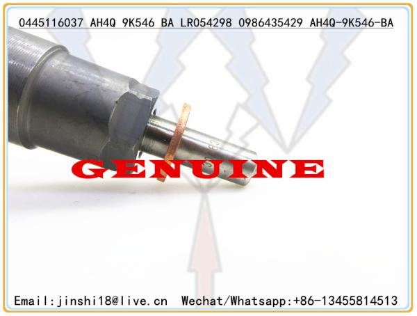 BOSCH GENUINE PIEZO FUEL INJECTOR 0445116037 0445116074 0986435429 FOR LAND ROVER LR054298 AND FORD AH4Q-9K546-BA