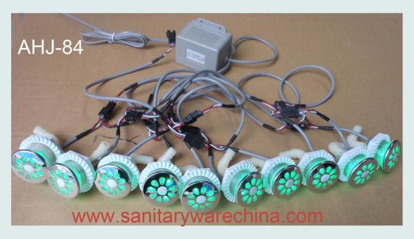 waterproof RGB LED underwater massage led spa bubble air jet light AHJ-84