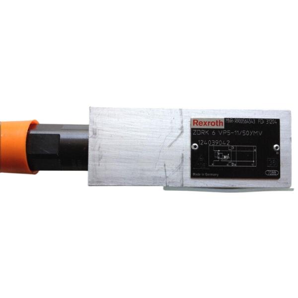 Válvula Solenoide Rexroth ZDRK6VP5-11 50YMV Para Pequeno Tamanho Aço de Cor Prateada Alto Desempenho Alta Qualidade