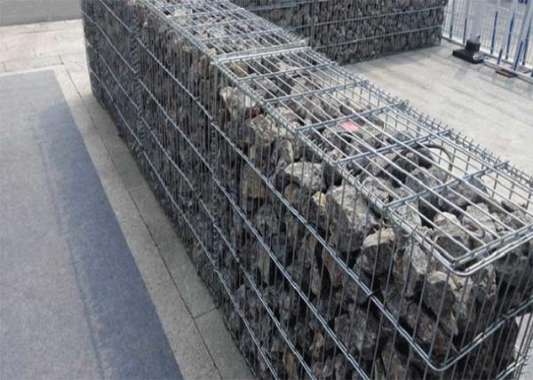 Cestas de retenção de pedra da rede de arame 5mm Gabion de 10x12cm Gabion
