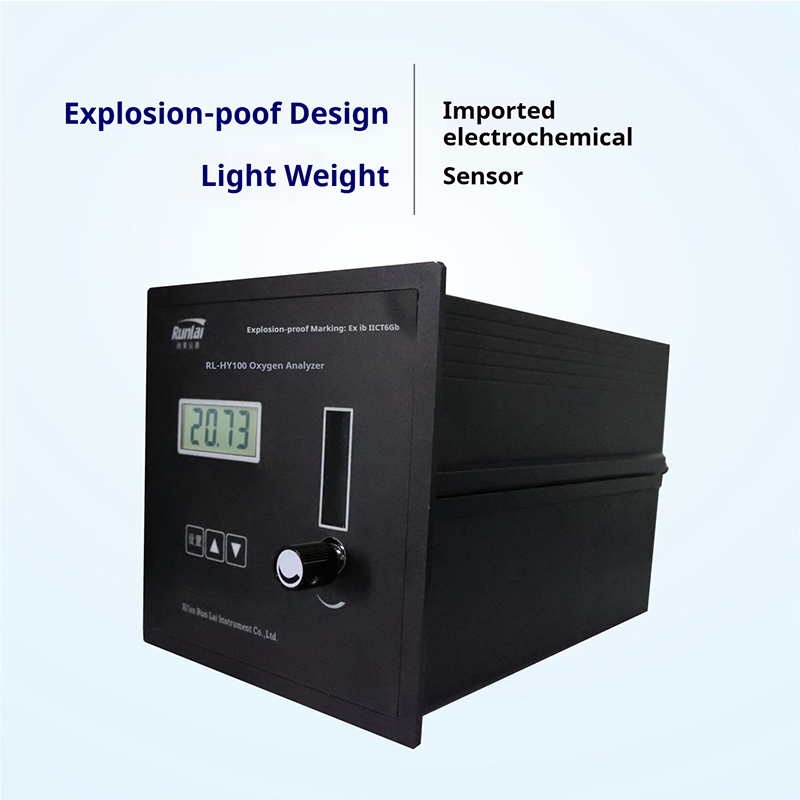 Intrinsically Safe Hydrogen Oxygen Gas Analyzer Explosion Proof With 24VDC Supply