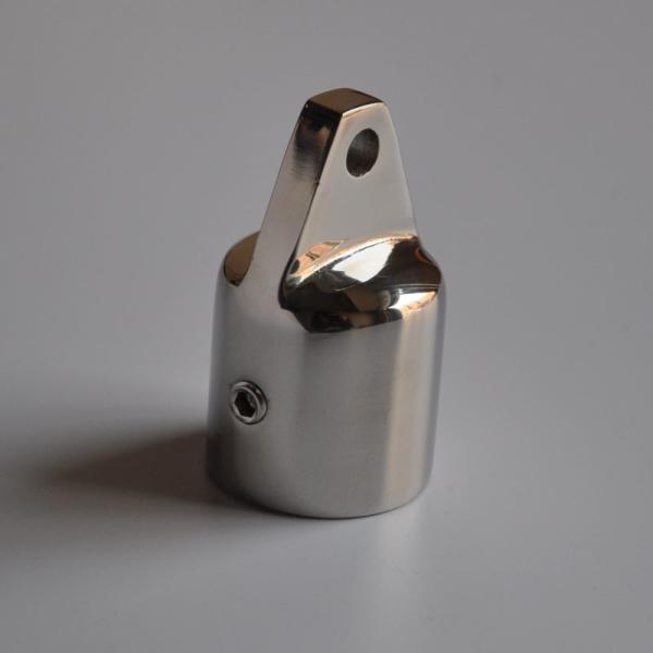 Stainless Steel Fittings for Top Marine Grade Jaw Slide, Eye End Cap for marine hardware