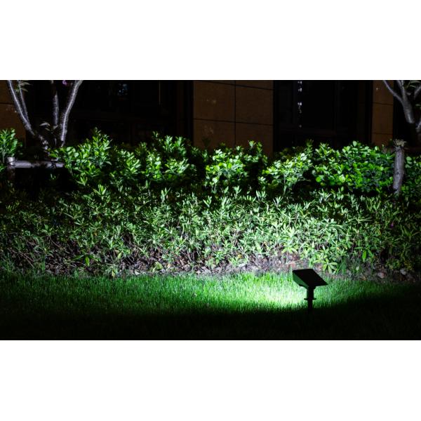 16 LED Solar Landscape Spotlights,IPX7 Waterproof Solar Powered Wall Lights
