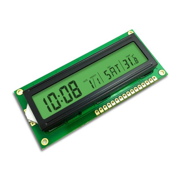 16x2 Graphic Lcd Module , STN Monochrome Lcd Panel ST7066-0B Driver