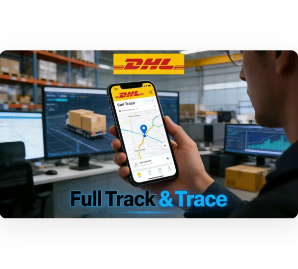 Door To Door DHL Global Express International Shipping With Real Time GPS Tracking