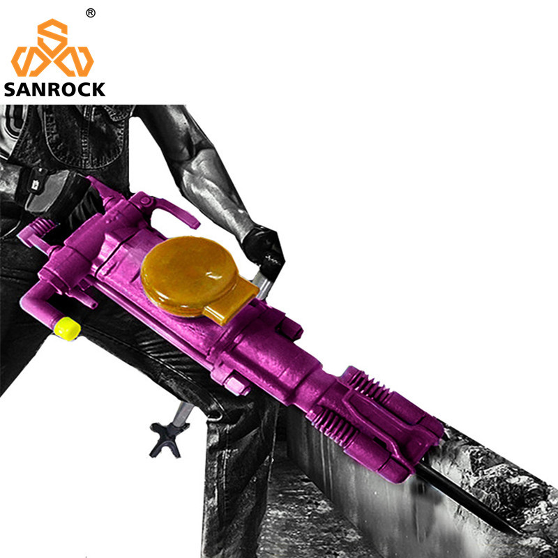 Сверляльная рота Диаметр шестеренка 22*108 Портативный Jack Hammer Mining Mini Rock Drill Machine с весом 27 кг