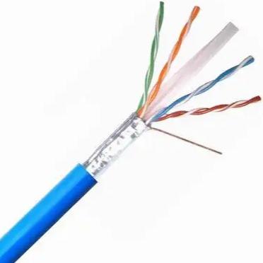 Networking FTP CAT6 LSZH Cable 23AWG 500ft Blue Jacket 550MHz
