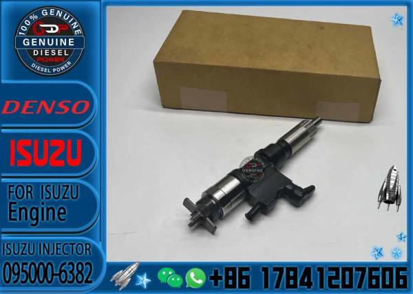 095000-6380 conjunto de inyectores de combustible para ferrocarril común 095000-6382 inyector diesel original 095000 6382 (970950-0638)