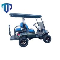 Carrinho de golfe elétrico de freio de disco 48V 60V 72V com luz RGB