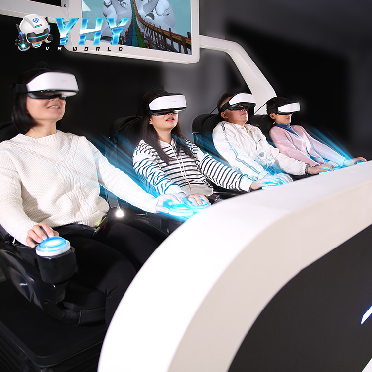 Игроки в реальном маштабе времени имитатора 4 кино экрана 9d VR 42 дюймов сверх 220 игр
