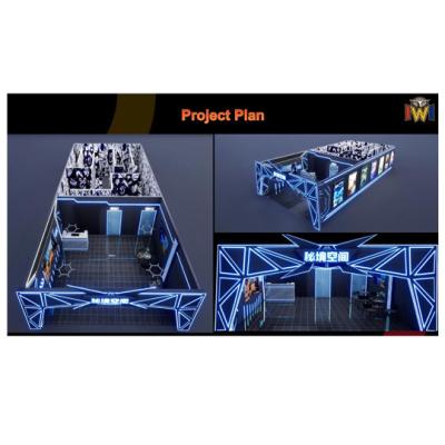 XR SPACE ADVENTURE Virtual Reality Simulator 4 Player Per Batch 