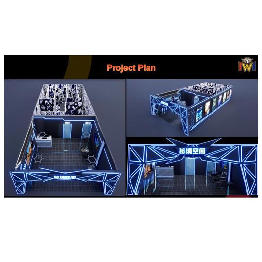 4 Player Space Arcade VR Space Adventure Game VR Simulator Machine