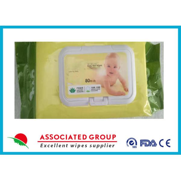 GMP Certified Baby Wet Wipes Alcohol Free Paraben Free Allergy Tested Wipes