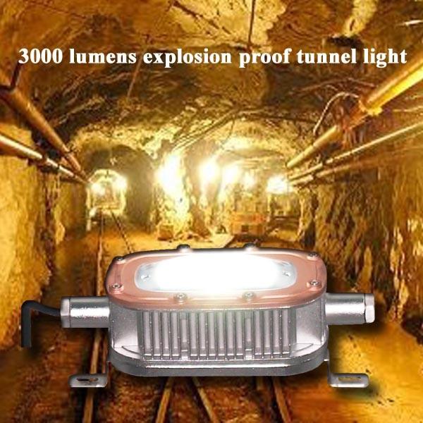 luz conduzida de aço inoxidável à prova de explosões do túnel da mina da segurança de carvão