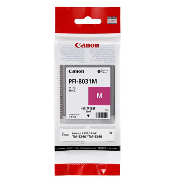 Original Can on PFI-8030 Full Colored Digital Printing for Cartridge for TM-5240/5340 Plotter Japan