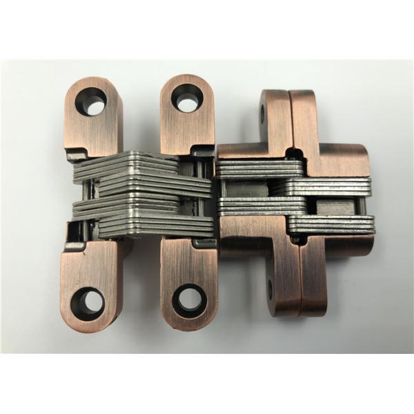 Bisagras de puerta ocultadas resistentes de cobre antiguas de 180 grados para la puerta del guardarropa