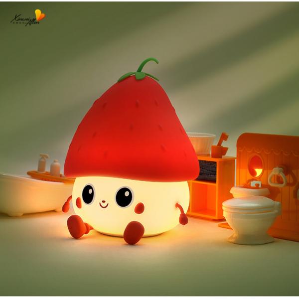 Controle remoto Toaster de presente para meninas bonitas Luz noturna LED Cartoon Novidade Lâmpada de quarto para bebê