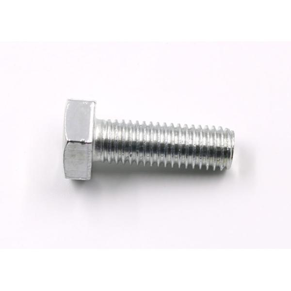 Galvanized Hex Head Cap Screw Grade 8.8 DIN933 Steel Structure Full Thread Bolt