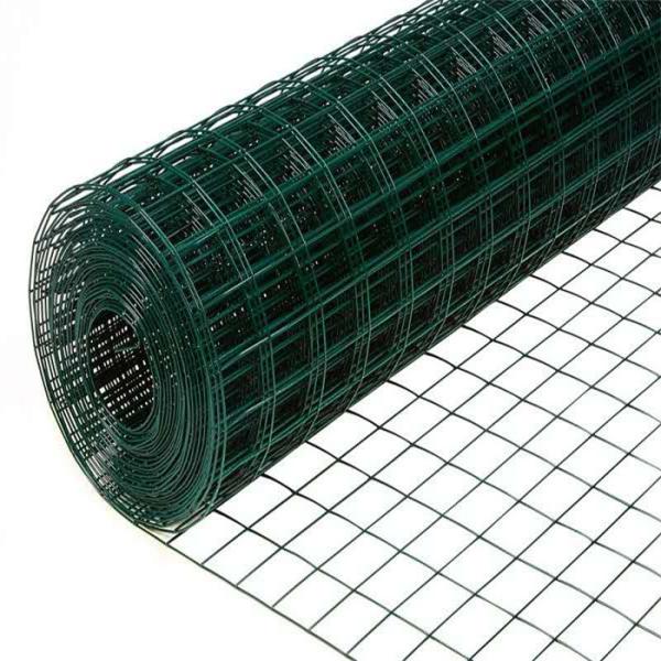 Anping Manufacturer's HDG Welded Wire Mesh Roll Square Wire Mesh for Chicken Rabbit Cage Bending Fence