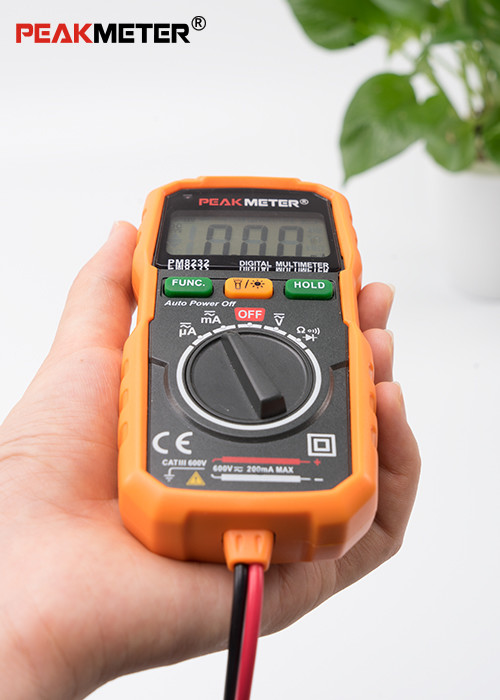 Вольтамперомметр мини ряда 20 Amp автоматического цифровой с NCV и испытывать диода