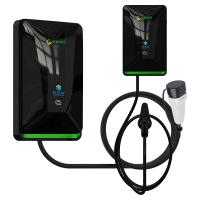 11KW Residential Ev Charging Stations Wall Mounted  EV Charger OCPP