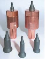Combinação de elétrodo inferior e suporte de elétrodo inferior Guia KCF PIn para porcas de solda