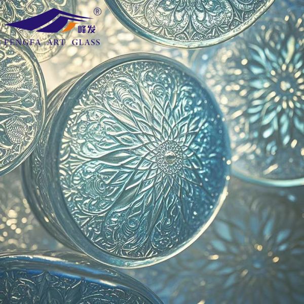 Elegant Mild Physique Building Decorative Glass For Showcases Shower Rooms