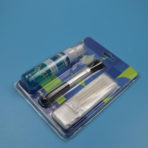 4 in 1 Portable Microfiber Cleaning Wipes Screen Cleaner Laptop Lens Cleaning Kit with Solution