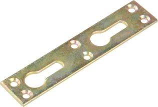 Easy Installation Metal Connecting Brackets For Wood , Bed Frame Brackets 59.5mmx20.5mm