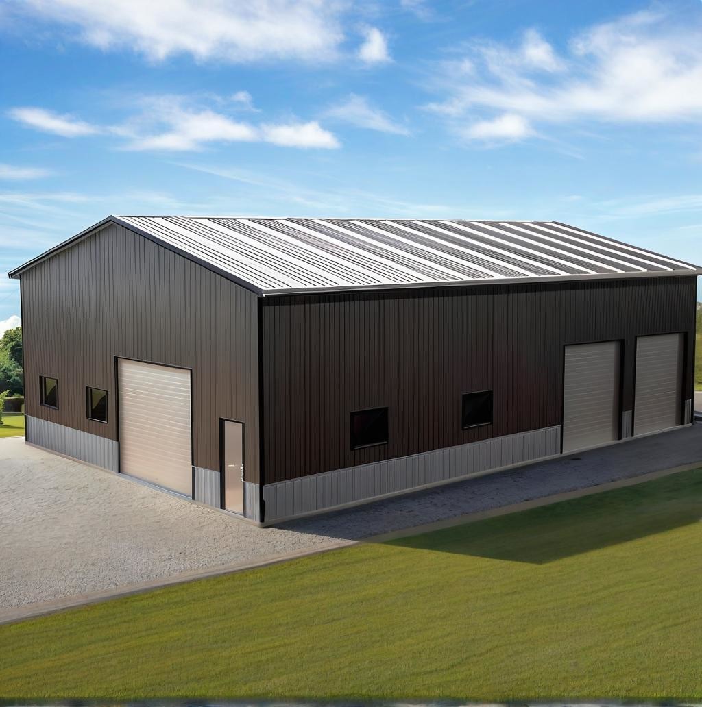 Customized Length Prefab Warehouse Steel Structure High Strength For Industrial Storage
