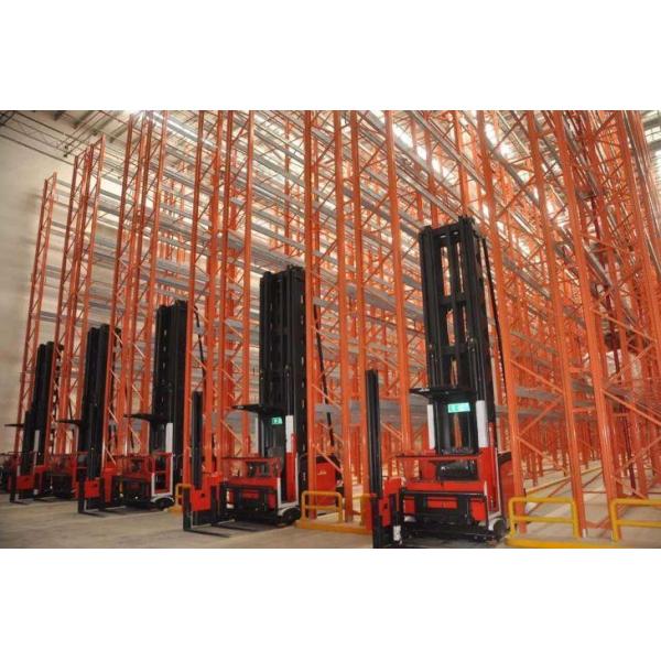 High Efficiency Radio Shuttle Racking System Remote Distance 100M For Automatic Warehouse