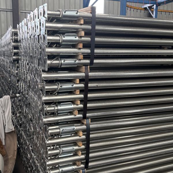 Silver Steel Support Prop Flexible Adjustable Support Props For Large Span Roof Structures