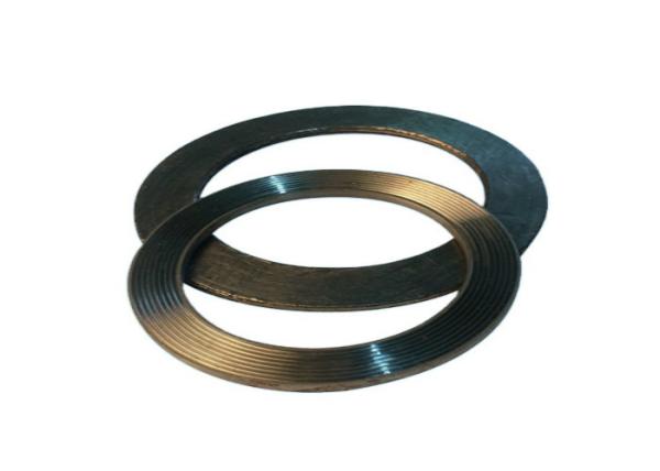 MONEL400 Graphite Serrated Gaskets , 1/2 Size Hand Holes O RING Gasket