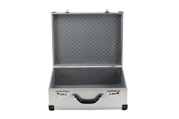 Light Weight ABS Briefcase Aluminum Storage Box MSAC