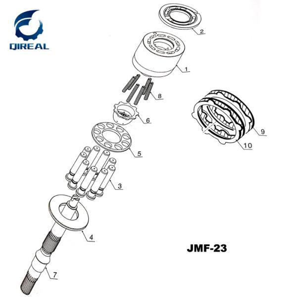 Части мотора качания JMF23 JMF29 JMF47 JMF191 JMF250