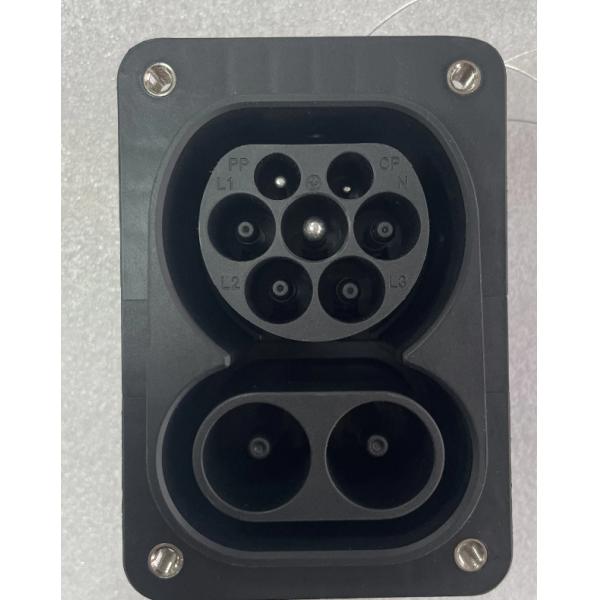 Hot Sale High Performance Car Side Inlet Type 2 Electric Vehicle Socket For Charging