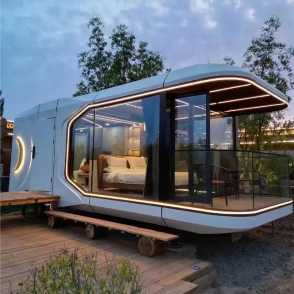 Environmentally friendly and energy efficient space capsule Custom mobile home
