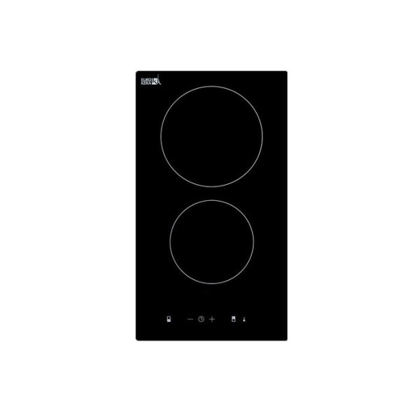 Vitroceramica 29cm EuroKera Glass Double Burner Cooktop Hob