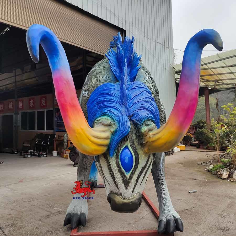 Твари ультракрасного Animatronics тематического парка датчика мифические китайские - Fei