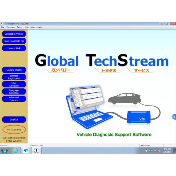 Nissan Consult 3 Plus + Toyota TIS + VOLVO VIDA DICE OTC 3 in 1 Auto Diagnostic Tool Plus Lenovo X230 Laptop Ready to Us