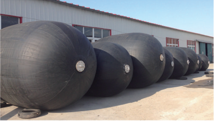 High Quality Marine Type Fender Pneumatic Rubber Fender for Boat Diameter 0.5m-4.5m Length1.0m-12m Initial Inner Pressure 50kpa, 80kpa Standard ISO17357