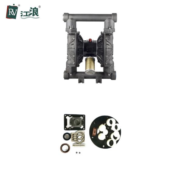 2 Aluminum Diaphragm Pump For High Viscosity Fluids Acid Transfer  570lpm