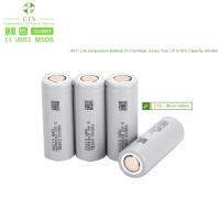 Célula de bateria recarregável de fosfato de lítio de 18650 de 1500mah de 2000mah de 2500mah de bateria cilíndrica de alta potência