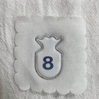 Fábrica Custom Hibiscus Skin TPU Logo Gravating Film High Frequency Patches para uso de vestuário