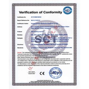 Guangdong Hengze Commercial Kitchen Equipment Co., Ltd. Certifications