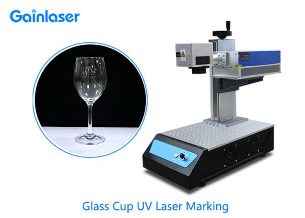 Small UV Laser Marker Air Cooled 5W 355nm for Glass, Metal, Plastic