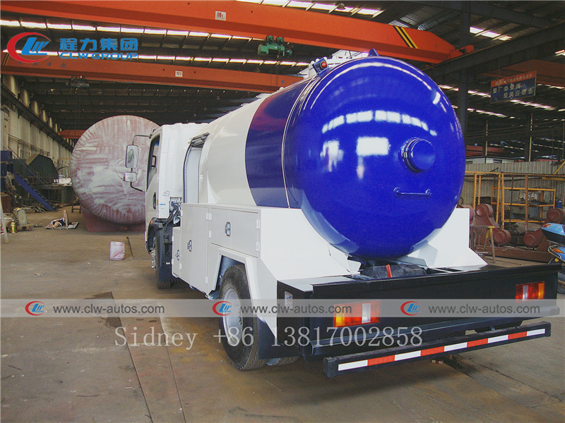 5000 литров автоцистерны Sinotuck HOWO 4x2 LPG Bobtail с распределителем