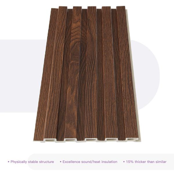 Панели WPC офисов ISO14001 внутренние деревянные не обшивают панелями никакое обслуживание 158x10mm